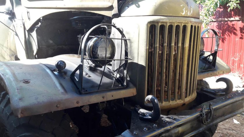 Защита фар ЗИЛ 157