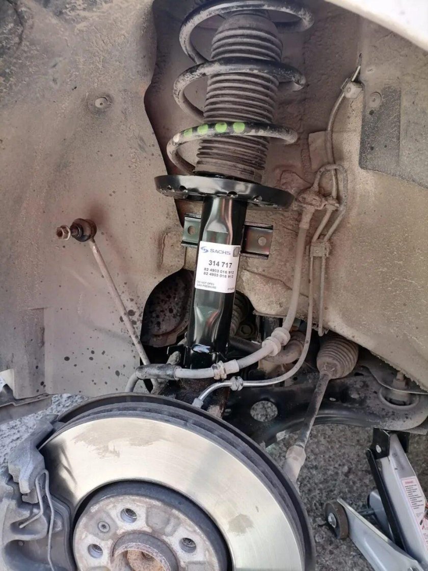 Передняя подвеска шкода рапид