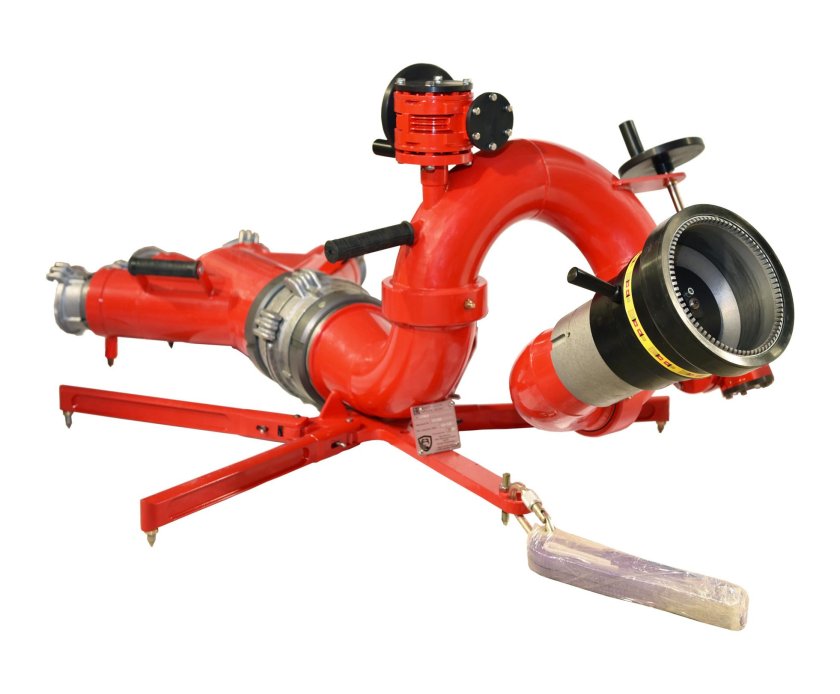 Лафетный ствол пожарный переносной