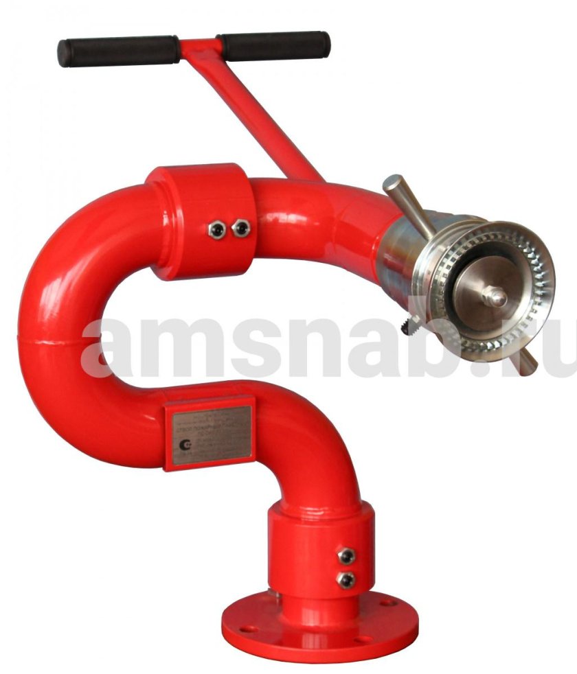 Ствол пожарный лафетный стационарный лсд-с20у