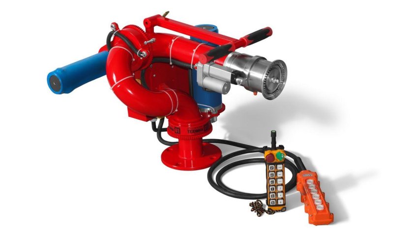 Ствол пожарный лафетный лсд-с20у