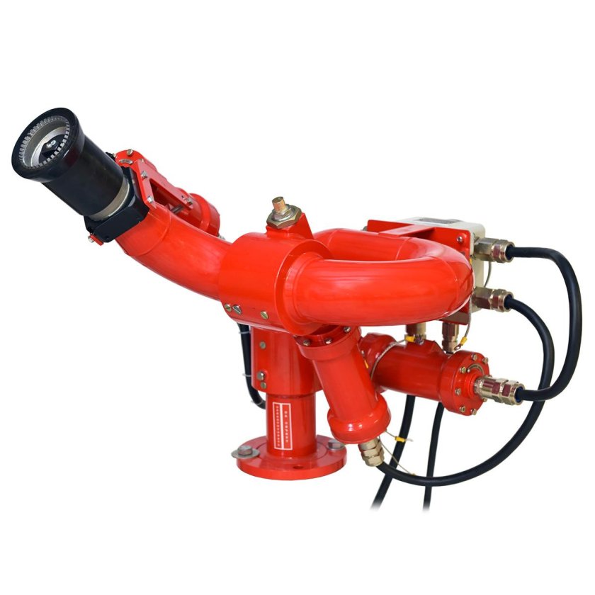 Лафетный ствол пожарный стационарный