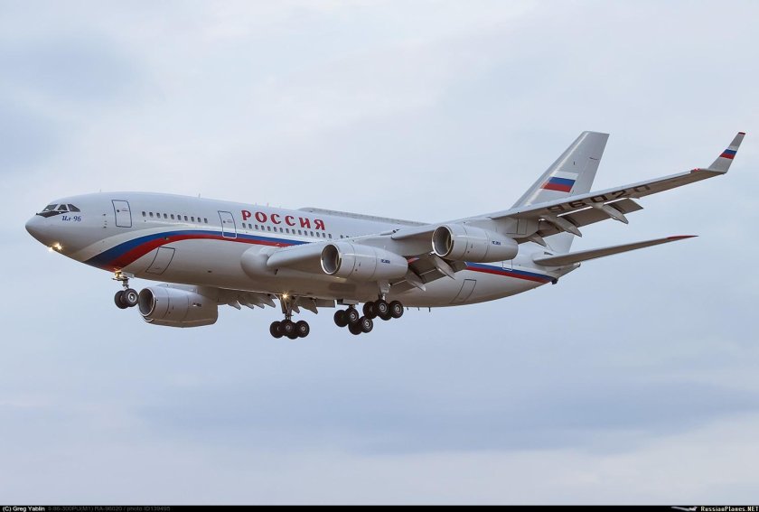 Президентский самолет ил 96