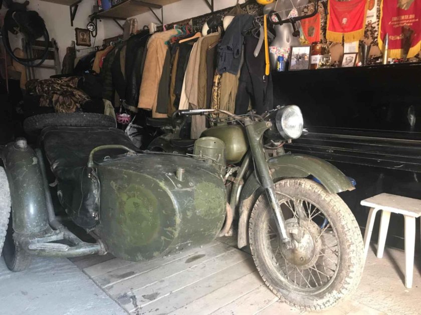 Мотоцикл МВ 750 полноприводный