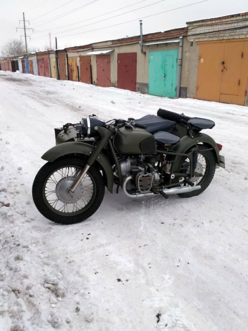 Мотоцикл Днепр МВ-750