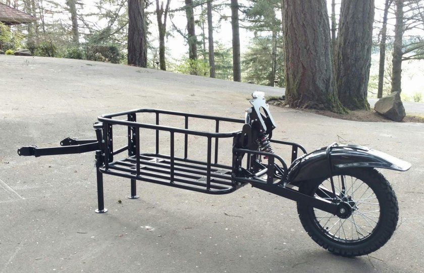 Прицеп для мотоцикла одноколесный