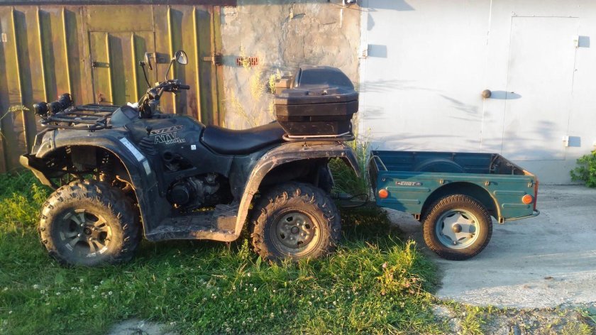 Прицеп задний грузовой енот ЗДК-9 901