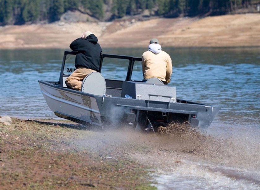 Лодка Джет для мелководья