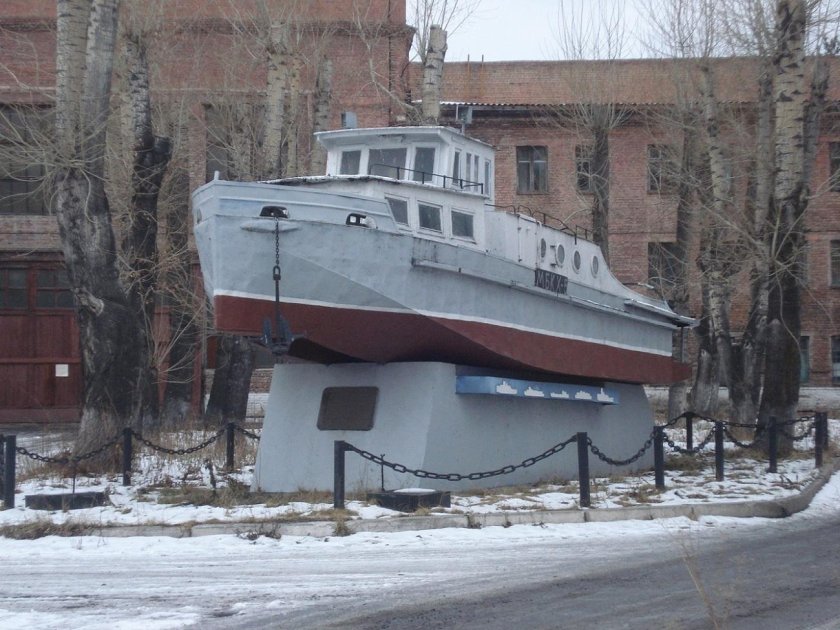 Катер Красноярской судоверфи