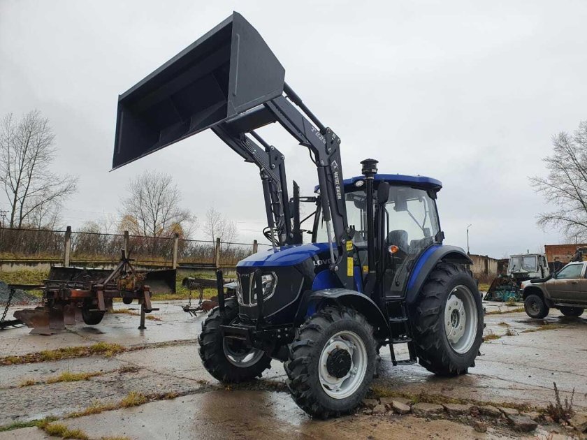 Фронтальный погрузчик бык t-229 l