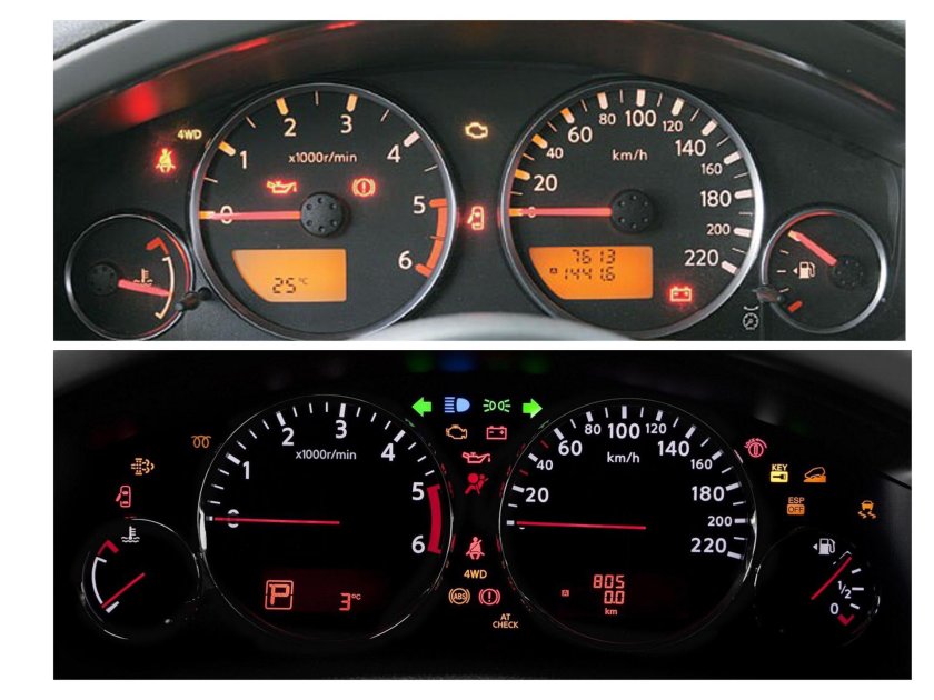 Приборная панель Nissan Pathfinder r51