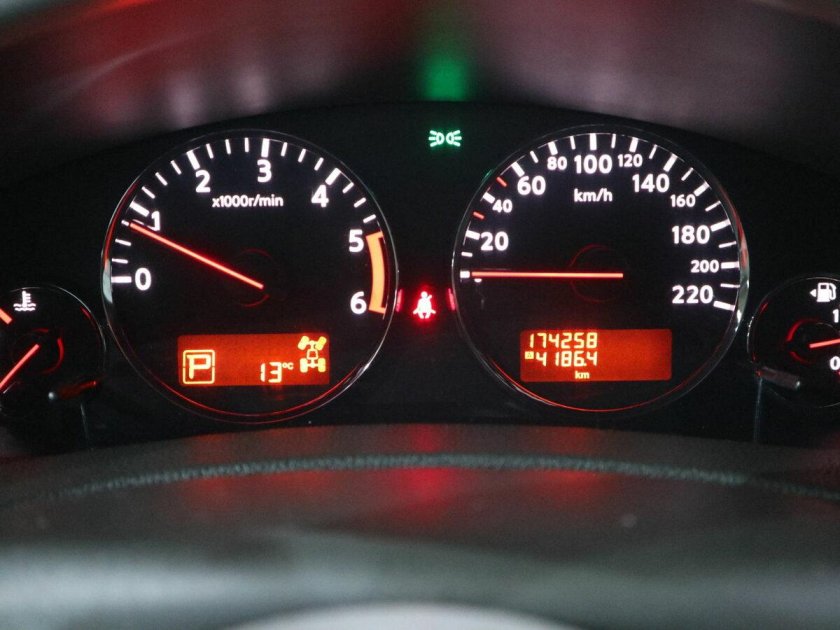 Nissan Pathfinder r51 панель приборов