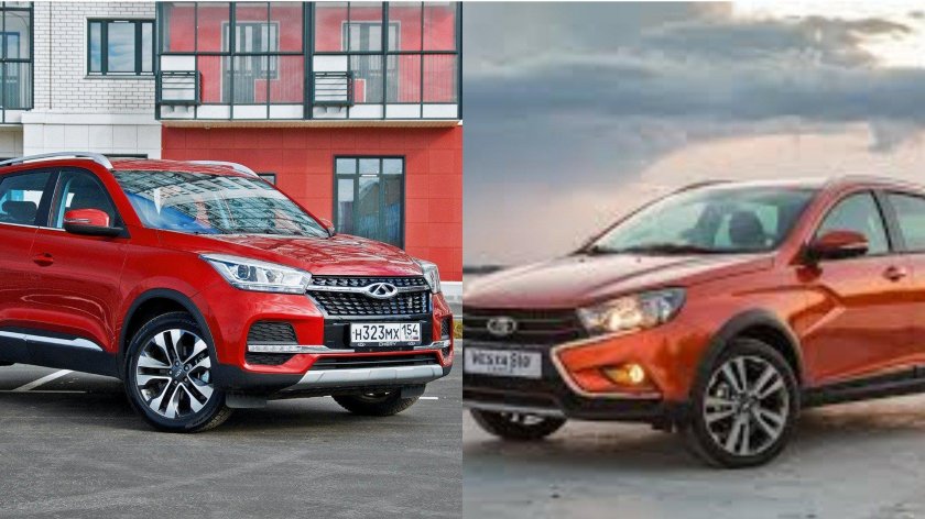 Диски от Chery Tiggo 4 на Лада Веста кросс