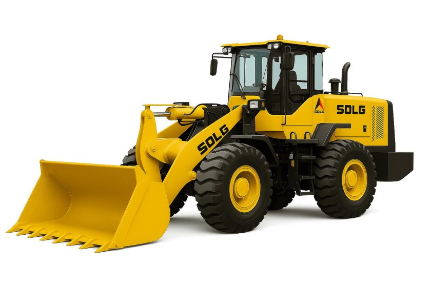 Фронтальный погрузчик sdlg