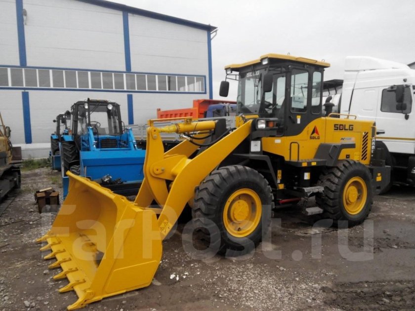 Фронтальный погрузчик lg933l