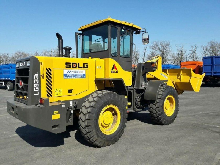 Фронтальный погрузчик lg933l