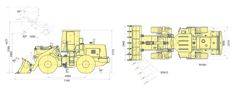 Погрузчик SDLG lg936l
