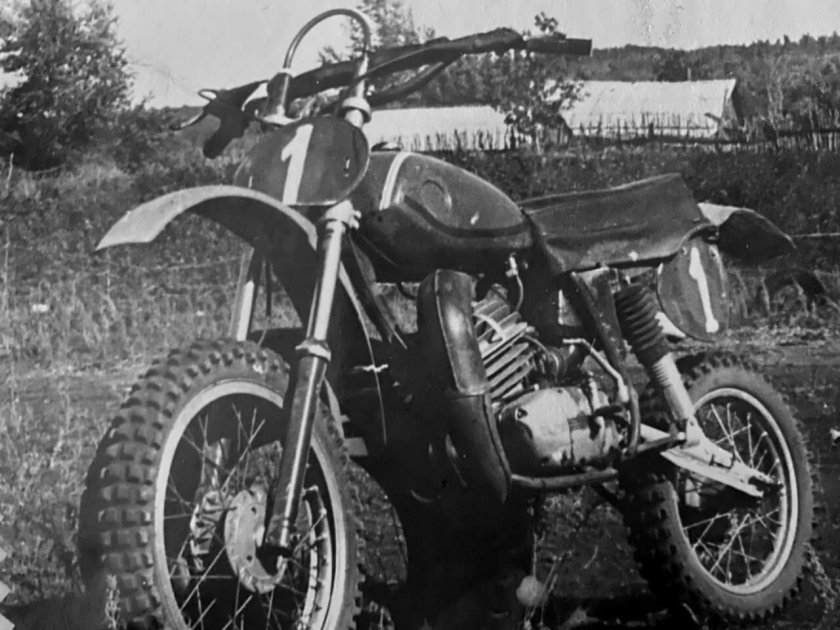 Мотокросс на ИЖ К-16