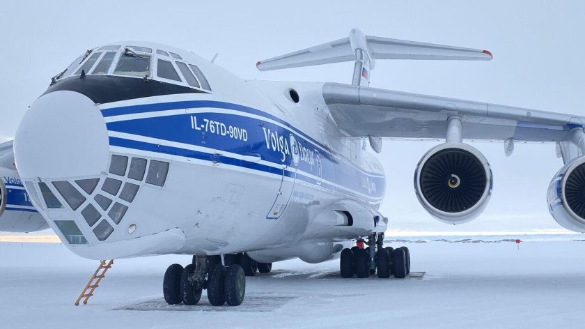 Ил76 90вд антарктида станция прогресс