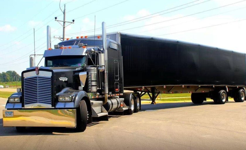 Kenworth w900 тяжеловоз