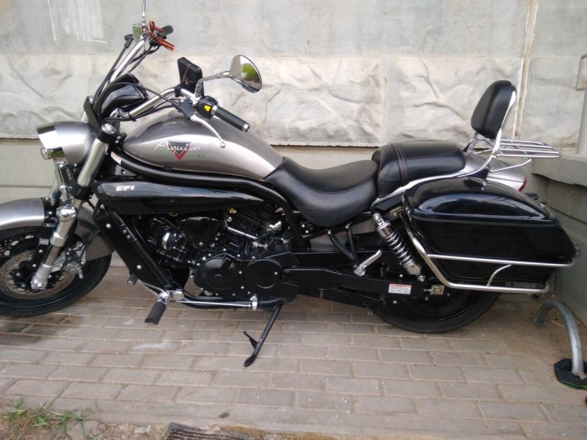 Мотоцикл Хьюсонг 650 Аквила