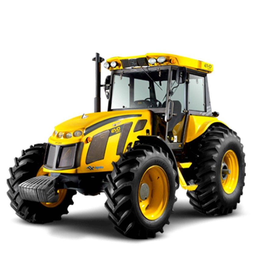 Желтый трактор lw300fn