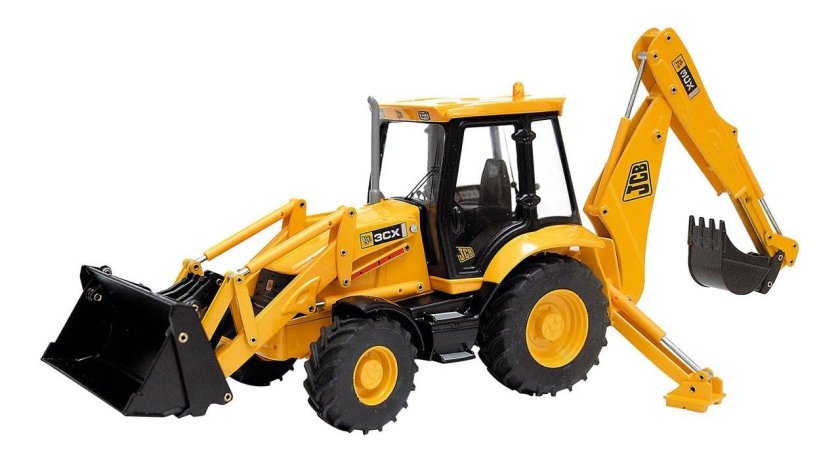 JCB 3cx model 1:76