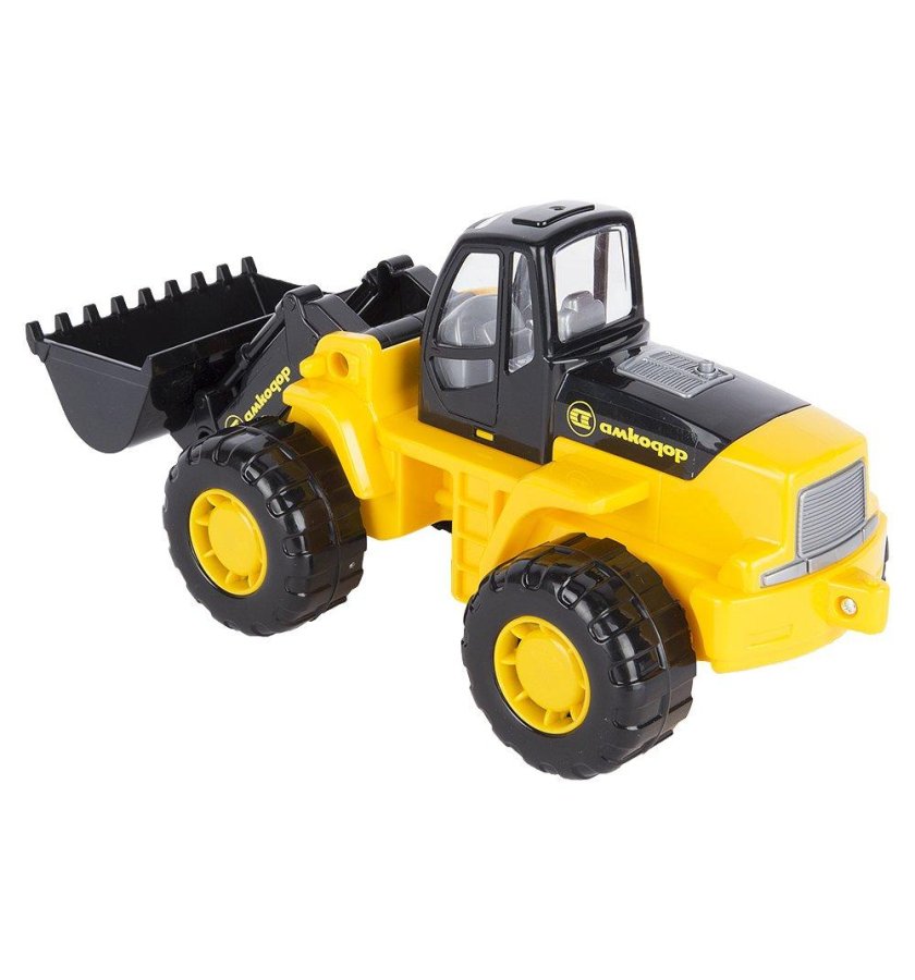 Трактор желтый трактор