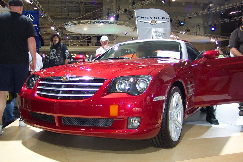 Detroit Motor show 2001-Chrysler Crossfire Concept