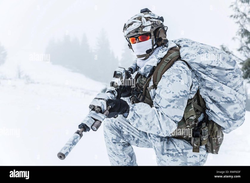 Солдаты Арктика маскхалат