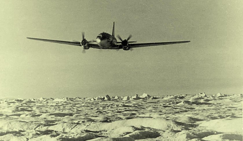 Ил-14 ледовая разведка