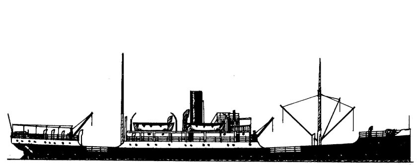 Пароход Анадырь 1904