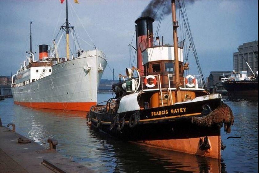 Паровой буксир проекта 730