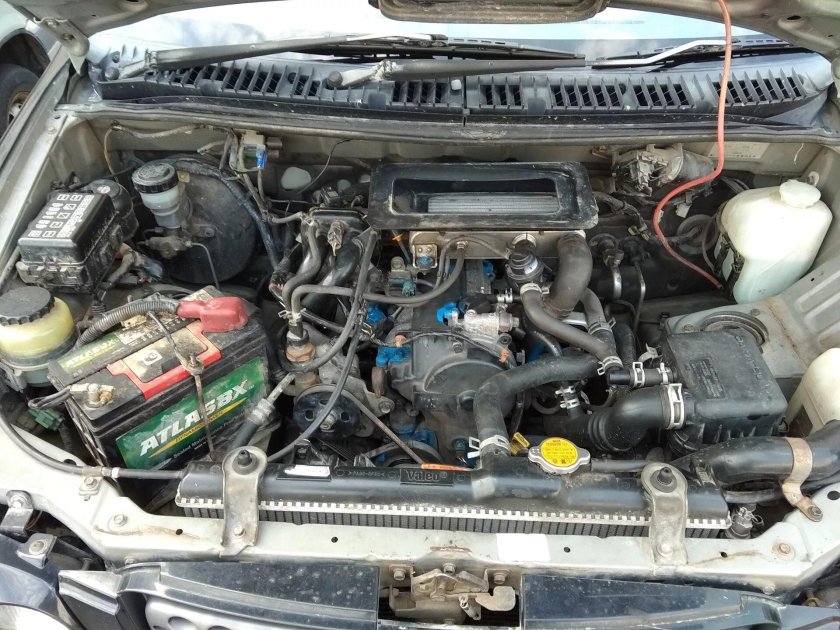 Дайхатсу Териос двигатель