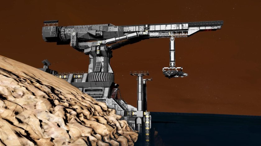 Кран «космический»