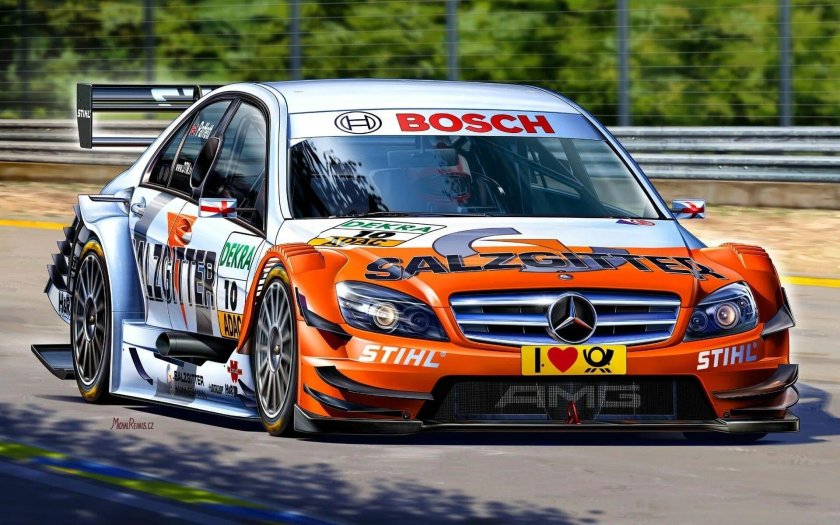 Mercedes Benz c63 Touring car