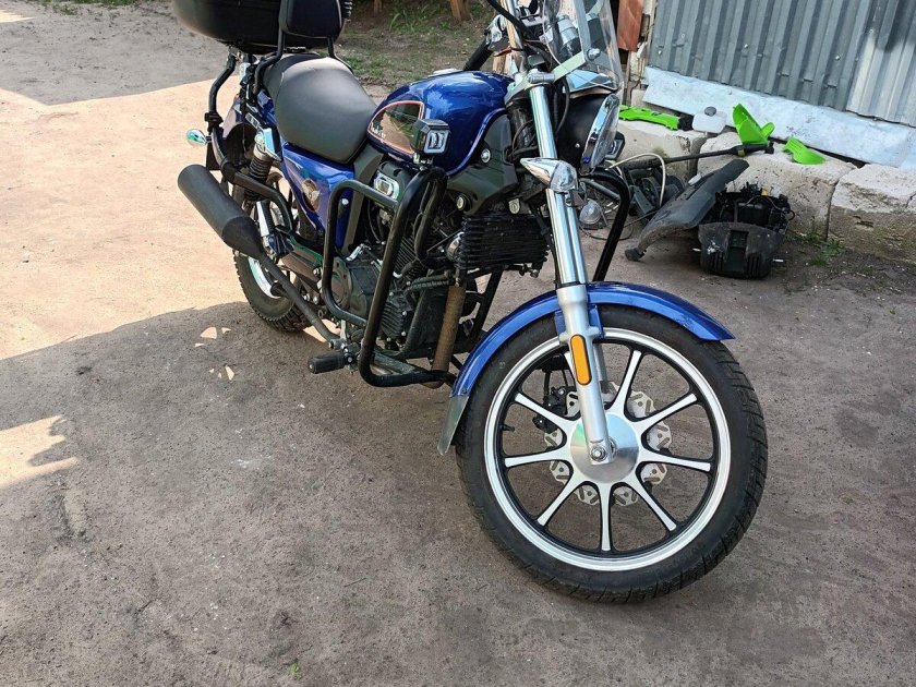 Мопед альфа люкс 125