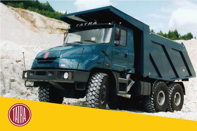 Tatra 815 8x8 самосвал