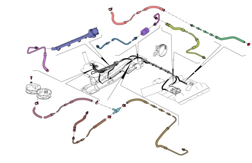 Шланг топливный УАЗ Буханка 409