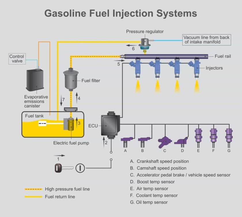 Gasoline fuel System