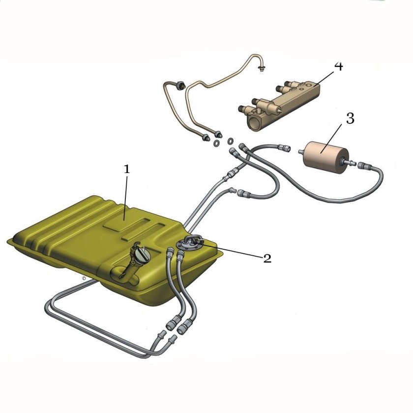 Топливная система Нива Шевроле 2123