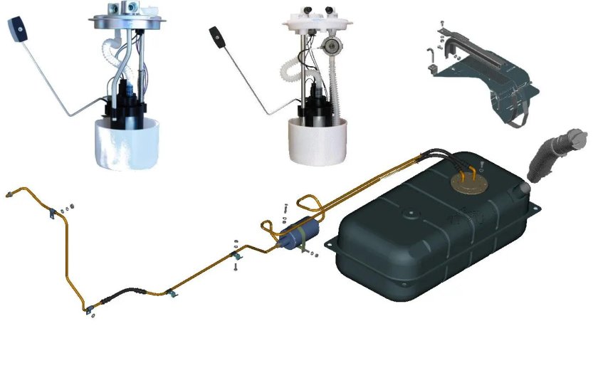 Топливная система ГАЗ 2217 Соболь