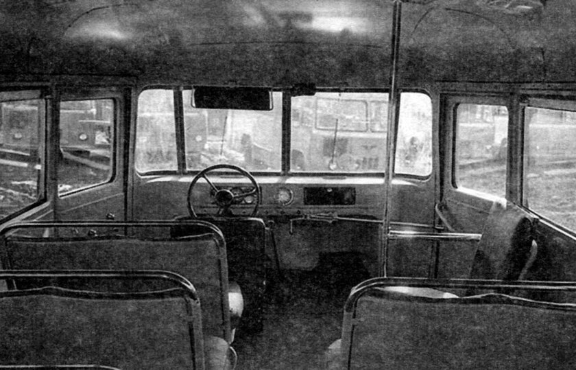 ПАЗ-651 салон