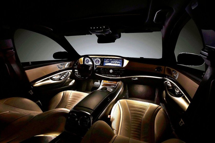 Mercedes Benz s class 2014 салон