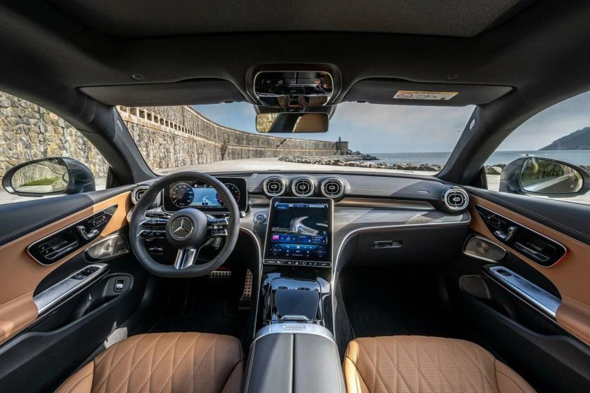 Mercedes benz c class 2021 салон