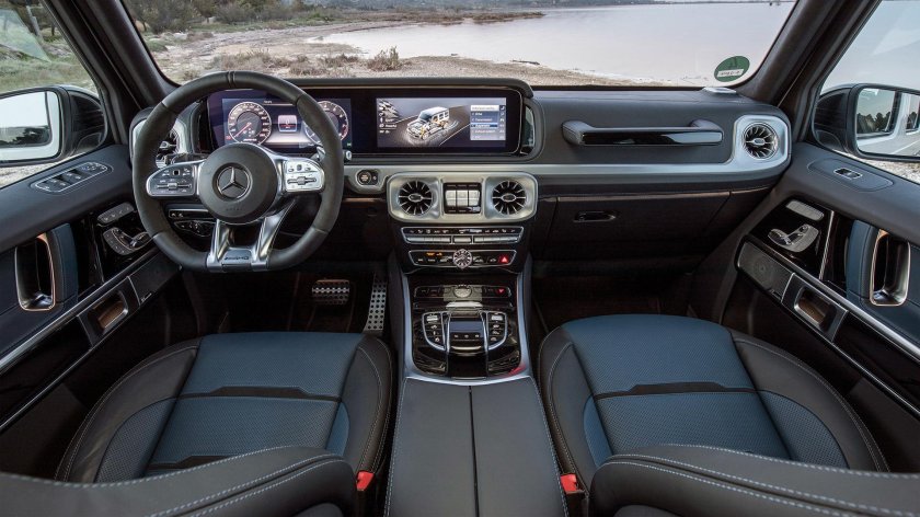 Мерседес-Бенц g63 AMG салон
