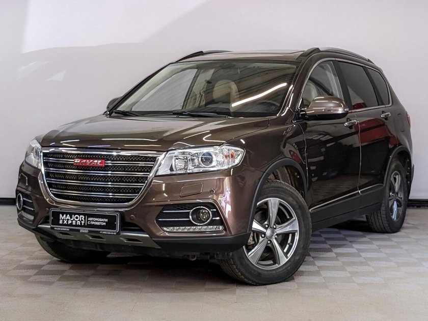 Коричневый haval h6 i 1.5 at (143 л.с.) с пробегом