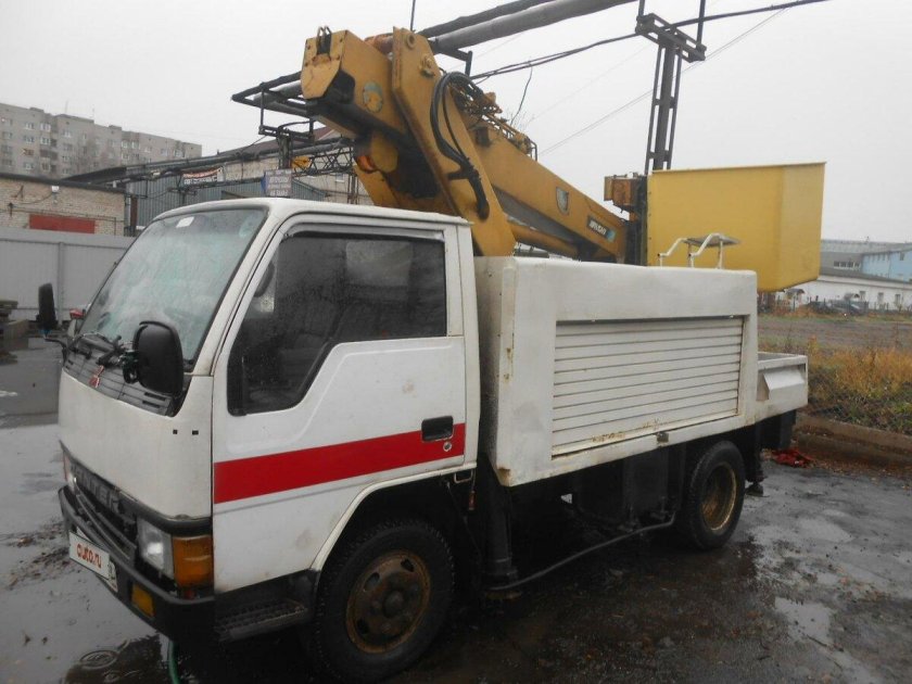 Автовышка митсубиси кантер