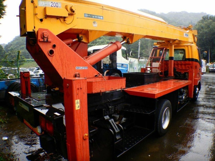 Автовышка isuzu elf