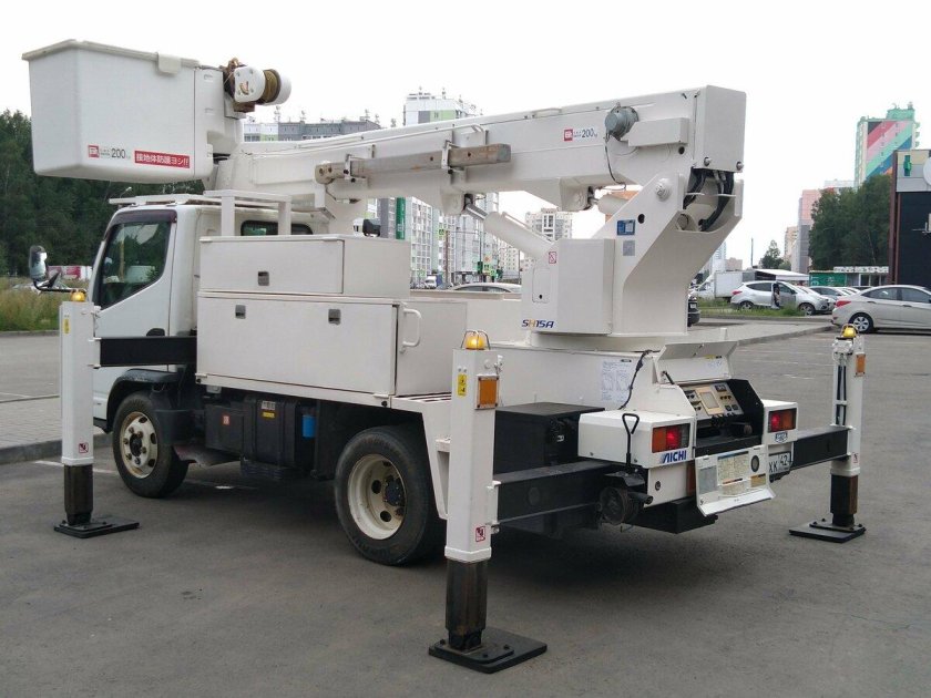 Автовышка исузу эльф 16 метров